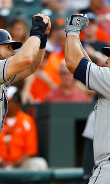 Rays rally in 9th, use Souza HR in 10th to beat Orioles 6-4 (Jun 30, 2017)